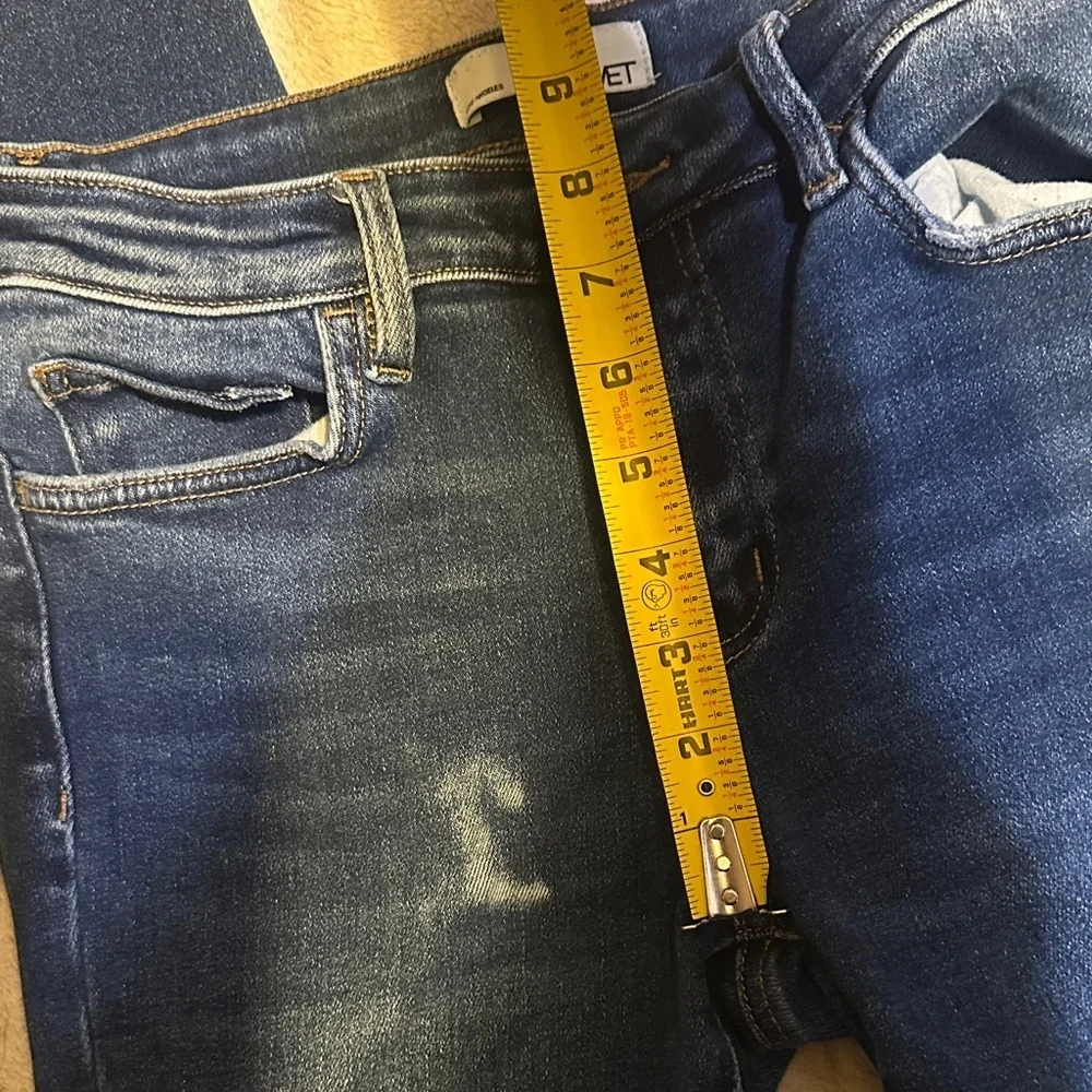 A173.   VERVET Women's High Rise Jeans - Blue